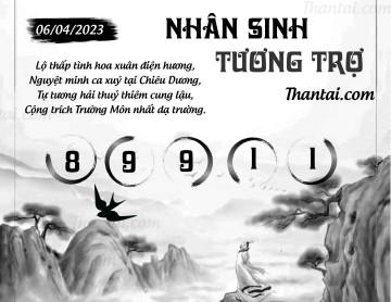 NHÂN SINH TƯƠNG TRỢ 06/04/2023