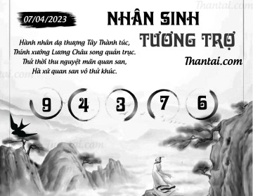 NHÂN SINH TƯƠNG TRỢ 07/04/2023