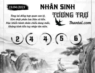 NHÂN SINH TƯƠNG TRỢ 13/04/2023