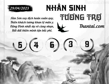 NHÂN SINH TƯƠNG TRỢ 29/04/2023