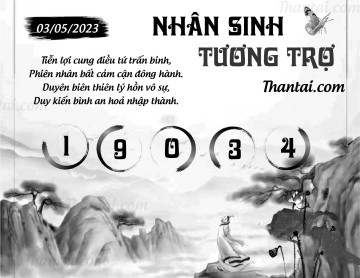 NHÂN SINH TƯƠNG TRỢ 03/05/2023