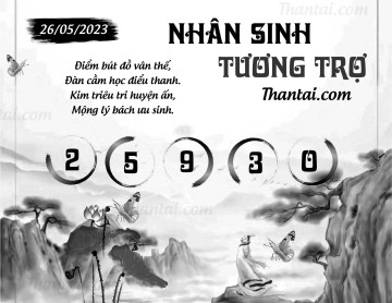 NHÂN SINH TƯƠNG TRỢ 26/05/2023