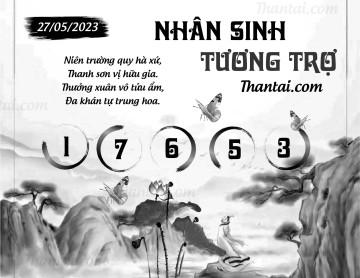 NHÂN SINH TƯƠNG TRỢ 27/05/2023