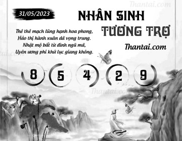 NHÂN SINH TƯƠNG TRỢ 31/05/2023