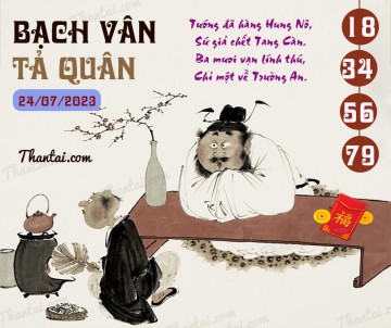 Bạch Vân Tả Quân 24/07/2023