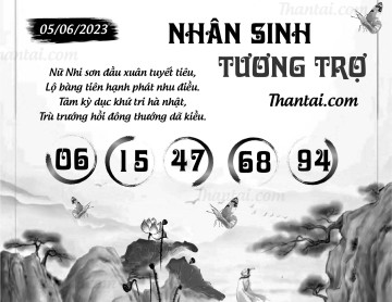 NHÂN SINH TƯƠNG TRỢ 05/06/2023