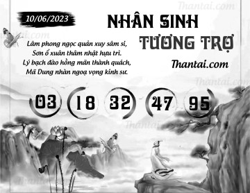 NHÂN SINH TƯƠNG TRỢ 10/06/2023