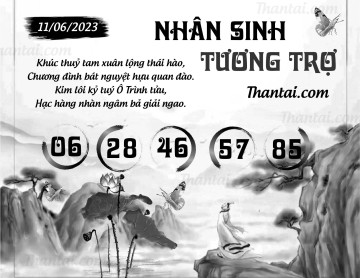 NHÂN SINH TƯƠNG TRỢ 11/06/2023