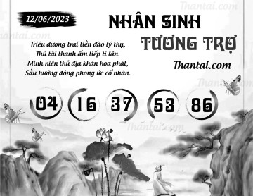 NHÂN SINH TƯƠNG TRỢ 12/06/2023