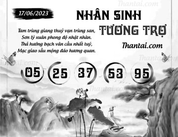 NHÂN SINH TƯƠNG TRỢ 17/06/2023