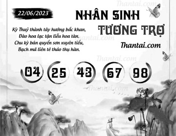 NHÂN SINH TƯƠNG TRỢ 22/06/2023