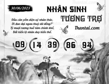 NHÂN SINH TƯƠNG TRỢ 30/06/2023