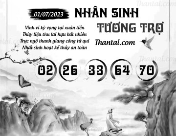 NHÂN SINH TƯƠNG TRỢ 01/07/2023