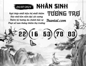 NHÂN SINH TƯƠNG TRỢ 04/07/2023