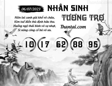 NHÂN SINH TƯƠNG TRỢ 06/07/2023