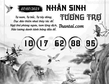 NHÂN SINH TƯƠNG TRỢ 07/07/2023