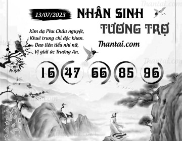 NHÂN SINH TƯƠNG TRỢ 13/07/2023