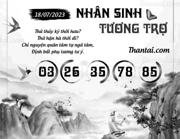 NHÂN SINH TƯƠNG TRỢ 18/07/2023