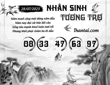 NHÂN SINH TƯƠNG TRỢ 28/07/2023