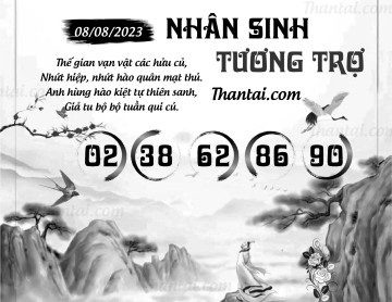 NHÂN SINH TƯƠNG TRỢ 08/08/2023