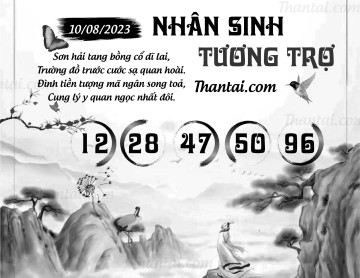 NHÂN SINH TƯƠNG TRỢ 10/08/2023