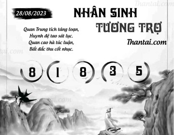 NHÂN SINH TƯƠNG TRỢ 28/08/2023