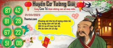 Huyền Cơ Tường Giải 31/03/2023