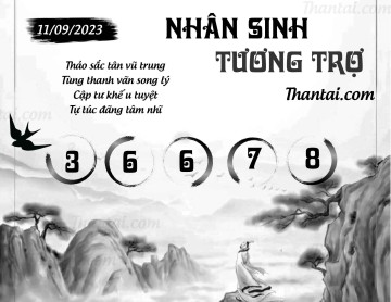 NHÂN SINH TƯƠNG TRỢ 11/09/2023