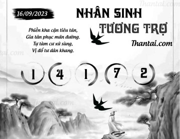 NHÂN SINH TƯƠNG TRỢ 16/09/2023