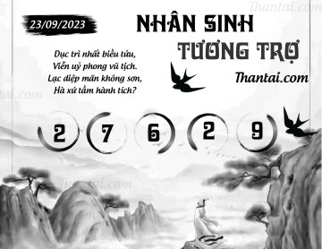 NHÂN SINH TƯƠNG TRỢ 23/09/2023