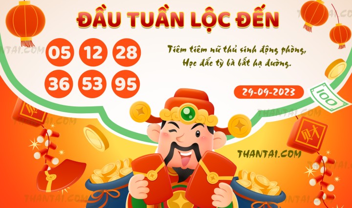ĐẦU TUẦN LỘC ĐẾN 14/09/2023