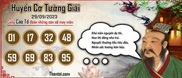 Huyền Cơ Tường Giải 29/09/2023