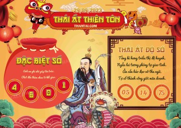 Thái Ất Thiên Tôn 29/09/2023