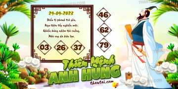 THIÊN MỆNH ANH HÙNG 29/09/2023