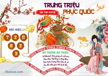 Trưng Triệu Phục Quốc 29/09/2023