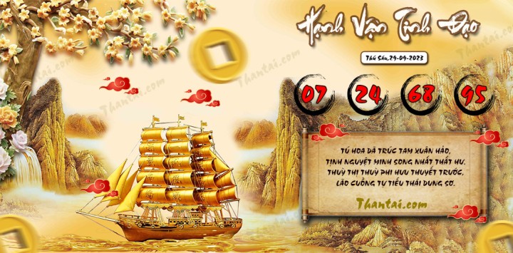 Hạnh Vận Tinh Đạo 14/09/2023