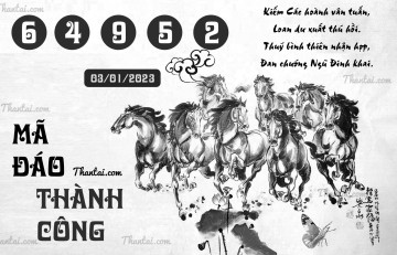 MÃ ĐÁO THÀNH CÔNG 03/01/2023