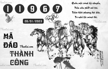 MÃ ĐÁO THÀNH CÔNG 05/01/2023