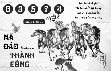 MÃ ĐÁO THÀNH CÔNG 06/01/2023