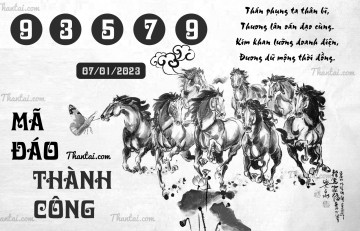 MÃ ĐÁO THÀNH CÔNG 07/01/2023