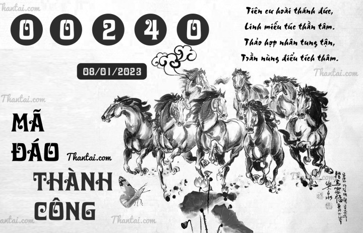 MÃ ĐÁO THÀNH CÔNG 01/01/2023