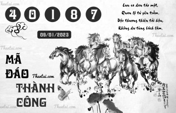 MÃ ĐÁO THÀNH CÔNG 09/01/2023