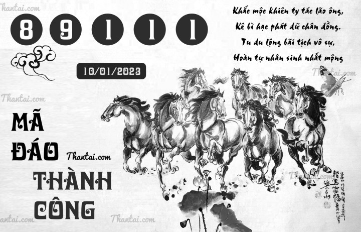 MÃ ĐÁO THÀNH CÔNG 01/01/2023