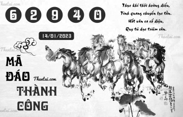 MÃ ĐÁO THÀNH CÔNG 14/01/2023