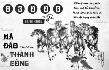 MÃ ĐÁO THÀNH CÔNG 21/01/2023