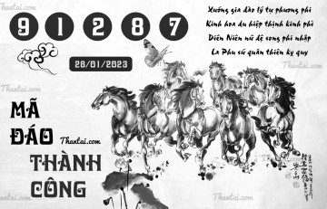 MÃ ĐÁO THÀNH CÔNG 28/01/2023