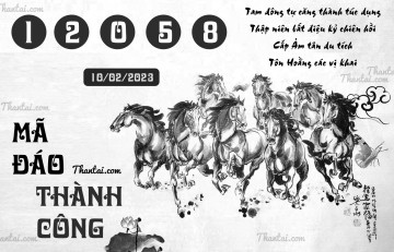 MÃ ĐÁO THÀNH CÔNG 10/02/2023