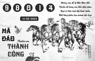 MÃ ĐÁO THÀNH CÔNG 12/02/2023