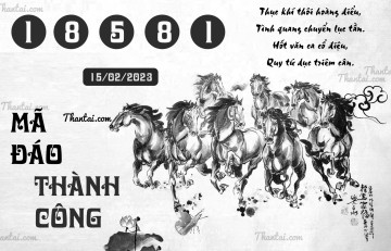 MÃ ĐÁO THÀNH CÔNG 15/02/2023