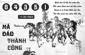 MÃ ĐÁO THÀNH CÔNG 17/02/2023